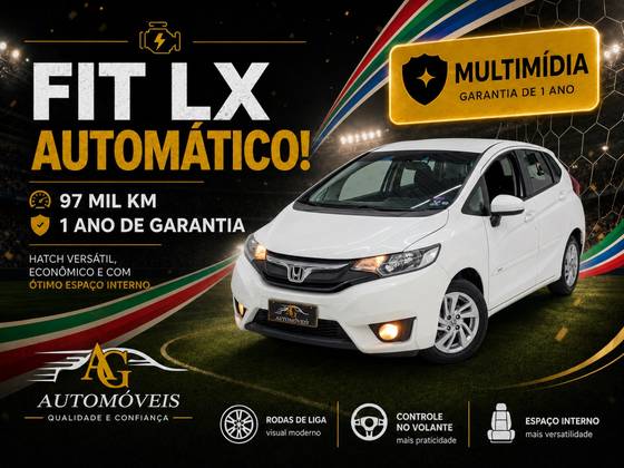 HONDA FIT 1.5 LX 16V FLEX 4P AUTOMÁTICO HONDA FIT 1.5 LX 16V FLEX 4P AUTOMÁTICO